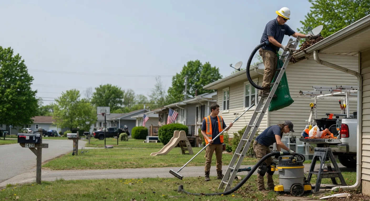 Gutter Installation in Mount Blanchard, OH near me